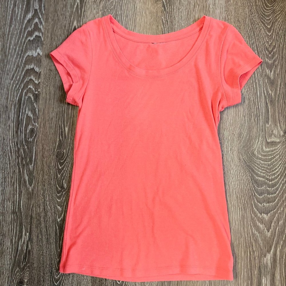 Peach Thick T Shirt